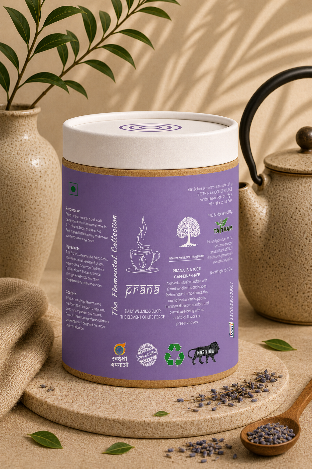 Prana Daily Wellness Elixir The Element of Life Force